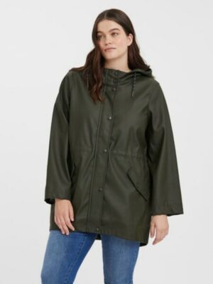 Vero Moda Curve Outdoorjacke »VMCMALOU COATED JACKET CUR NOOS«