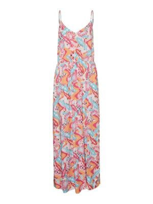 Vero Moda Maxikleid »VMUSSI S/L ANKLE DRESS WVN BTQ«