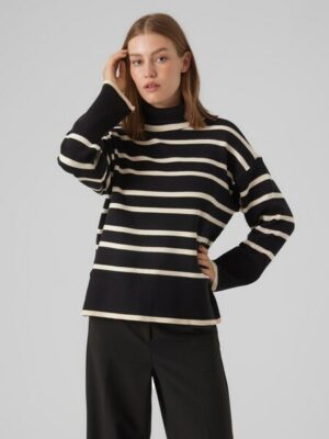 Vero Moda Rollkragenpullover »VMSABA LS ROLLNECK PULLOVER GA NOOS«