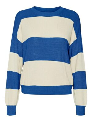 Vero Moda Rundhalspullover »VMNEWLEXSUN LS O-NCK STRIPE PULL GA«