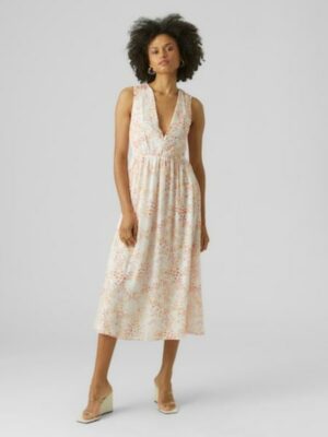 Vero Moda Sommerkleid »VMDORA KAYA SL 7/8 DRESS WVN GA«