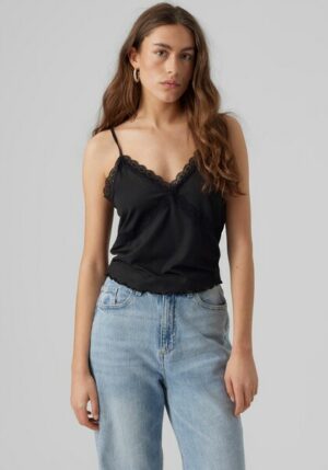 Vero Moda Spaghettitop »VMDITTE SINGLET CROP TOP JRS NOOS«