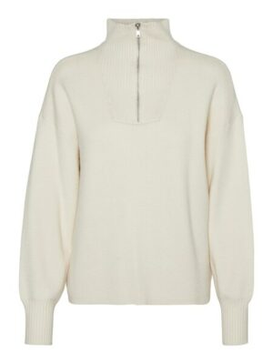 Vero Moda Strickpullover »VMGOLDNEEDLE LS ZIP HIGHNECK PULLOVER«