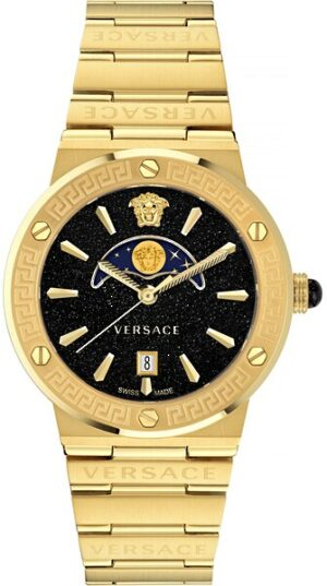 Versace Quarzuhr »GRECA LOGO MOONPHASE