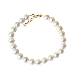 Vivance Armband »375/- Gelbgold Süßwasserzuchtperle 7