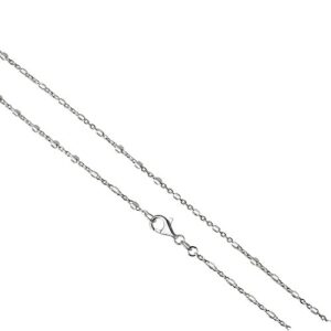 Vivance Collierkettchen »925/- Sterling Silber weiß Würfelelemente 42 cm«