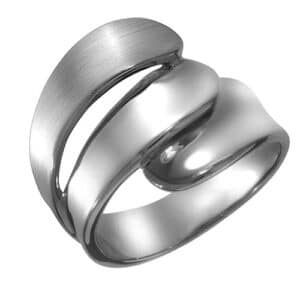 Vivance Fingerring »925/- Sterling Silber rhodiniert«