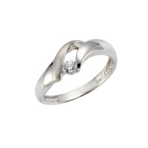 Vivance Fingerring »Silber 925 Zirkonia weiß«