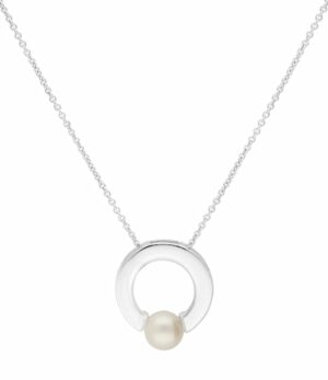 Vivance Kette mit Anhänger »button pearl«