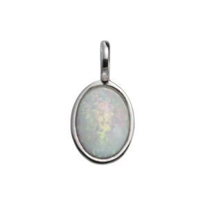 Vivance Kettenanhänger »925/- Sterling Silber mit Opal«