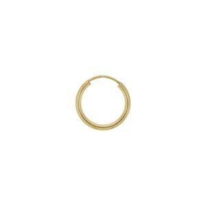 Vivance Paar Creolen »585/- Gelbgold glanz 15mm«