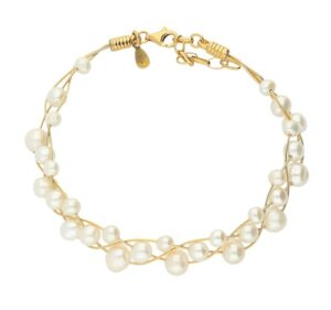 Vivance Perlenarmband »White«