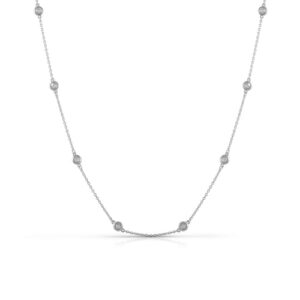 Zeeme Collierkettchen »925/- Sterling Silber Zirkonia weiß«