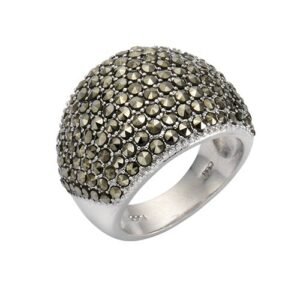 Zeeme Fingerring »925 Silber Markasit«